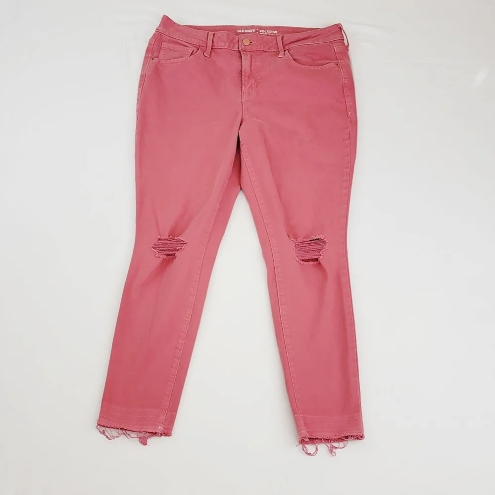 Old Navy Rockstar Mid Rise Jegging Pants